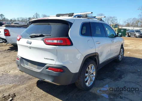 2016 Jeep Cherokee Limited z USA, uszkodzony, nr VIN 1C4PJLDB9GW229471
